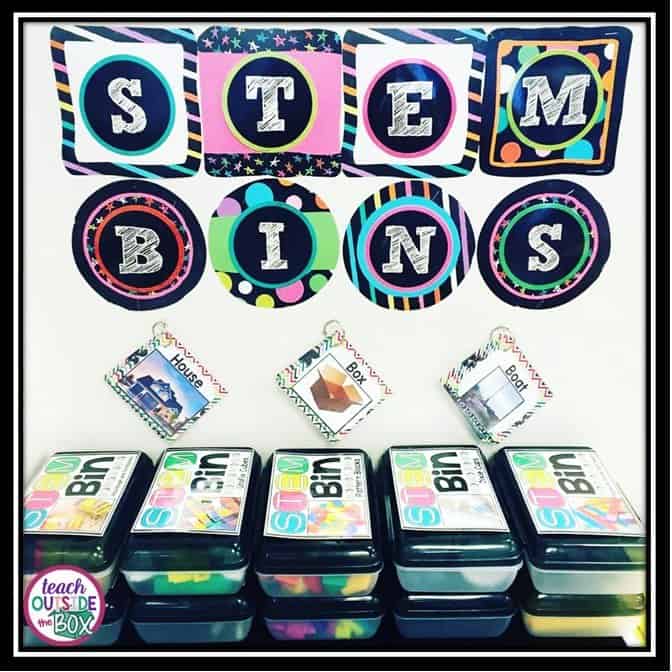 STEM Bins: Hands-on Solutions for Early Finishers, Morning Work, and Beyond