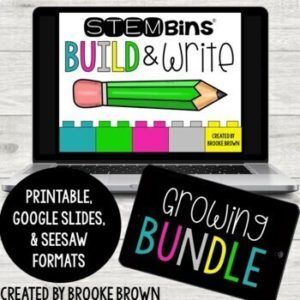 STEM Bins® Build & Write (BUNDLE) - Digital + Printable STEM Activities